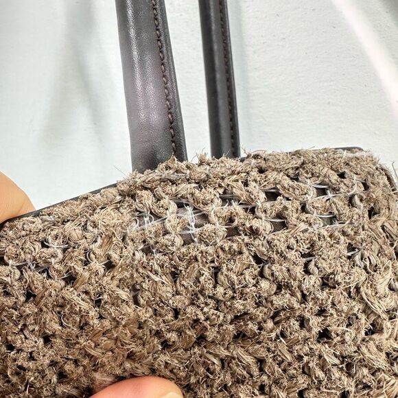 Brown Woven Tote Bag - Picture 14 of 16